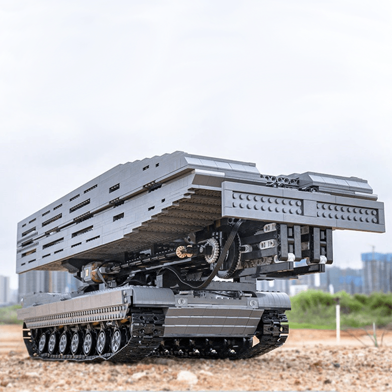 Remote Controlled Abrams Bridge Layer - Building Set | Power Brickz