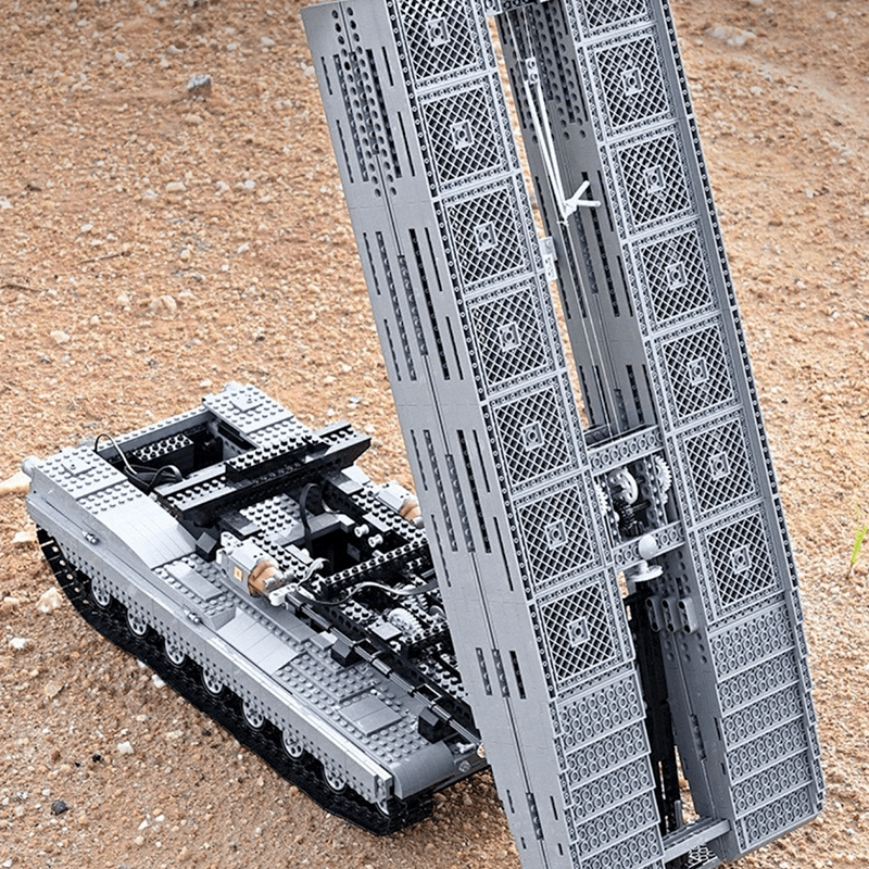 Remote Controlled Abrams Bridge Layer - Building Set | Power Brickz