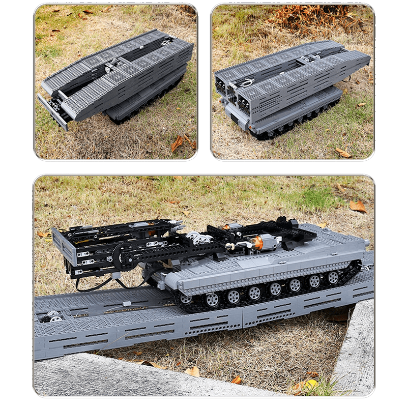 Remote Controlled Abrams Bridge Layer - Building Set | Power Brickz