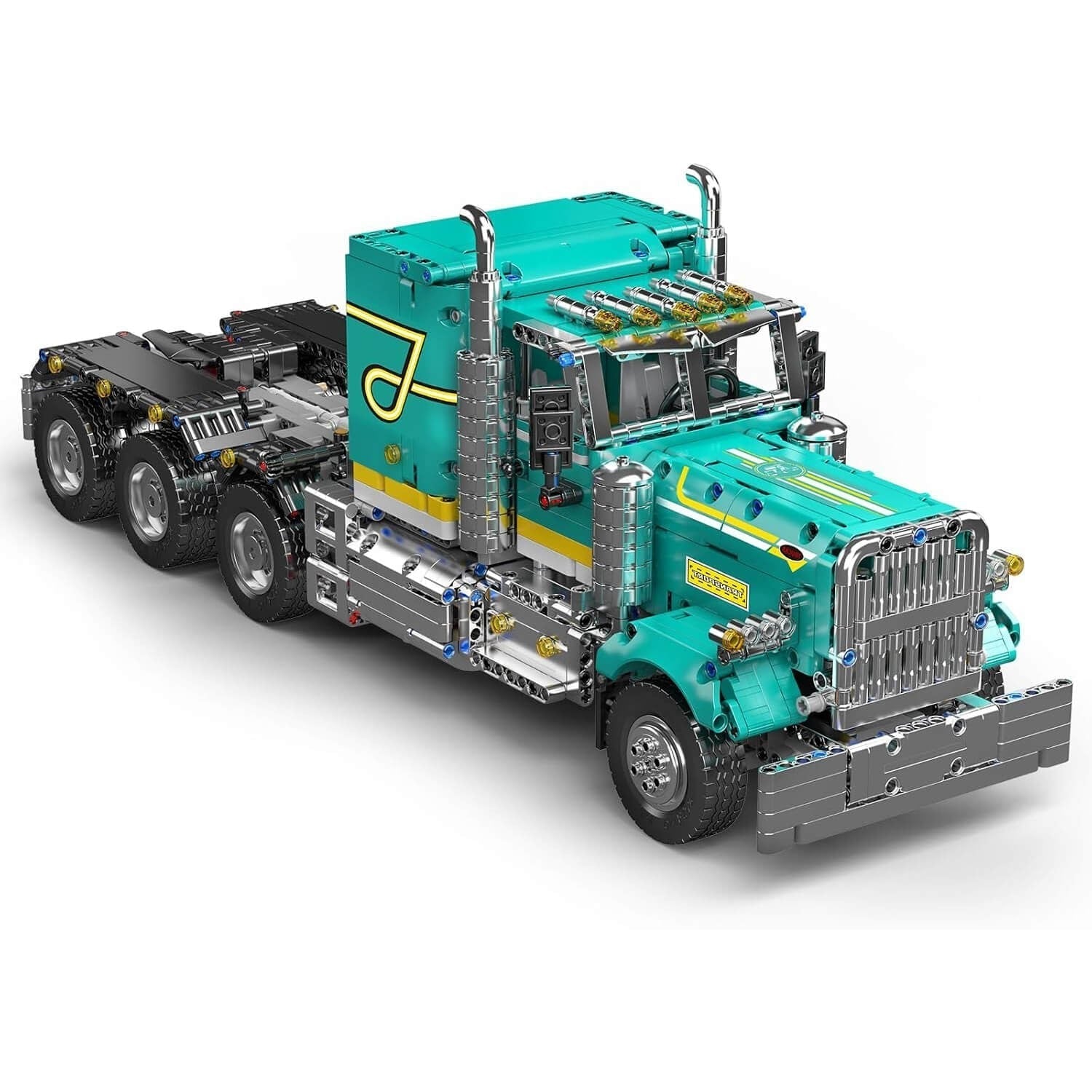Remote Controlled American Truck - Building Blocks Set | Power Brickz