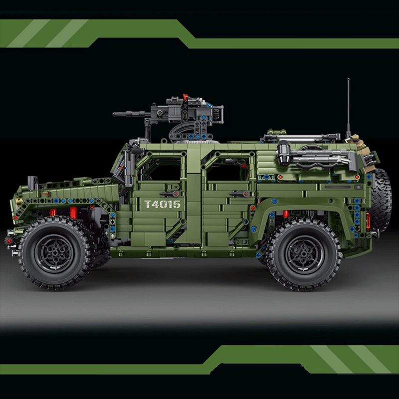 Remote Controlled Armoured Raid Vehicle - Building Set | Power Brickz