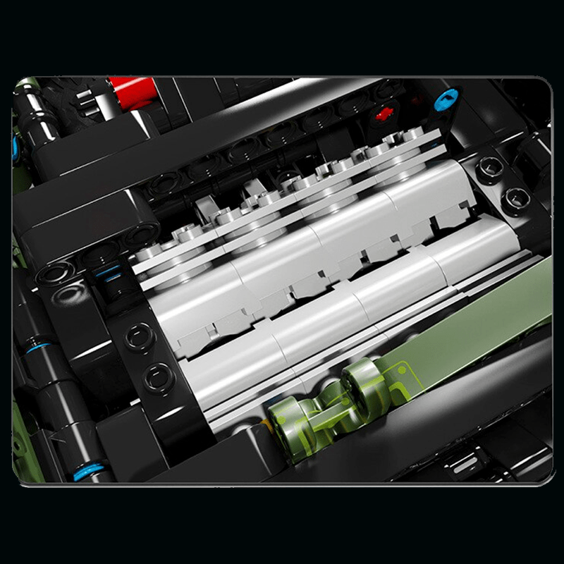 Remote Controlled Armoured Raid Vehicle - Building Set | Power Brickz