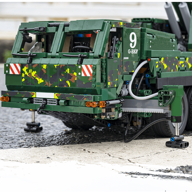 Remote Controlled Armoured Rescue Vehicle - Building Set | Power Brickz