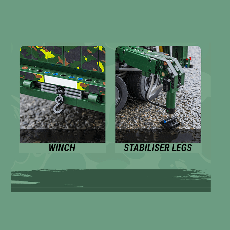 Remote Controlled Armoured Rescue Vehicle - Building Set | Power Brickz