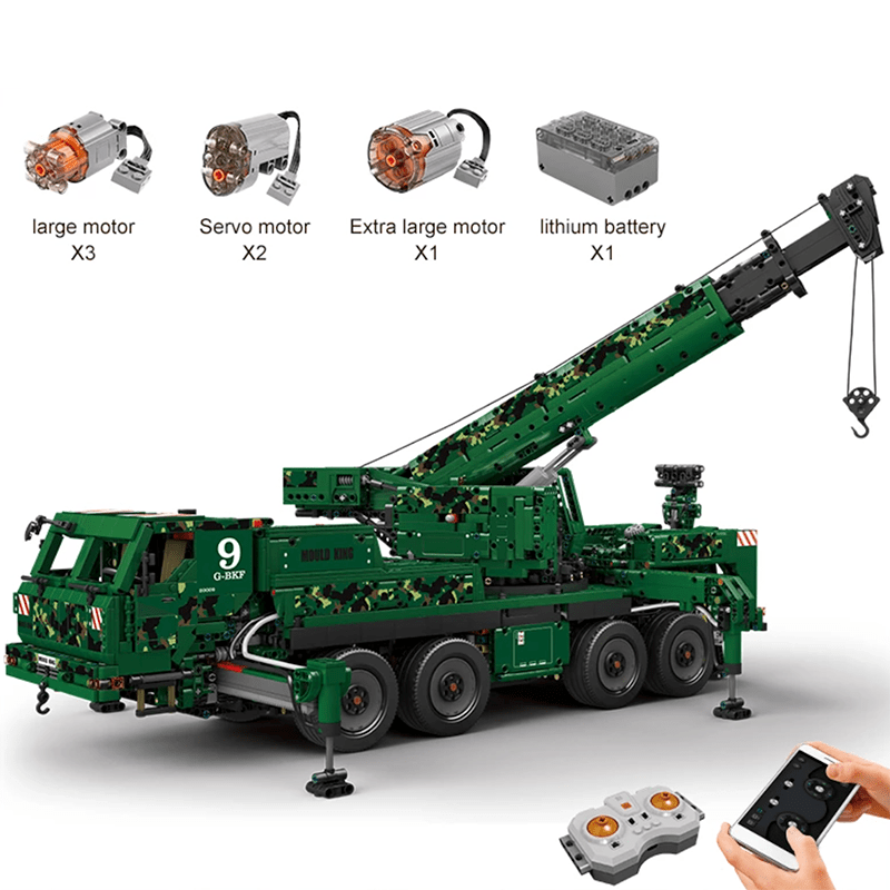 Remote Controlled Armoured Rescue Vehicle - Building Set | Power Brickz