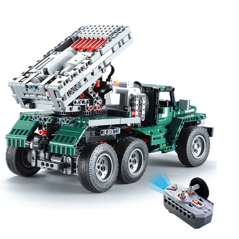 Remote Controlled Combat Vehicle - Building Set | Power Brickz
