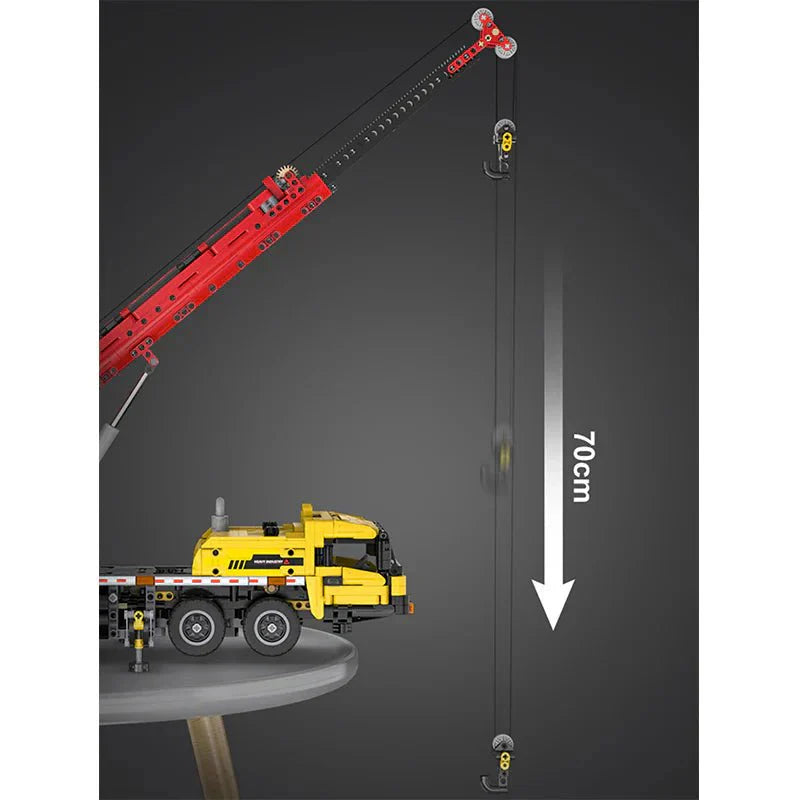 RC Mobile Crane - Building Set | Power Brickz