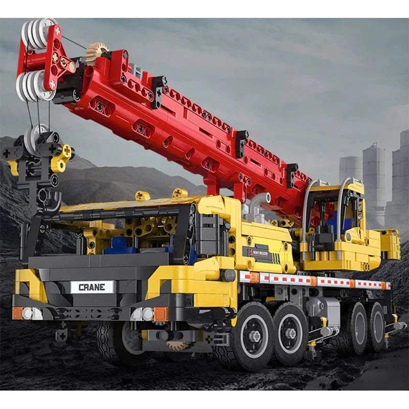 RC Mobile Crane - Building Set | Power Brickz