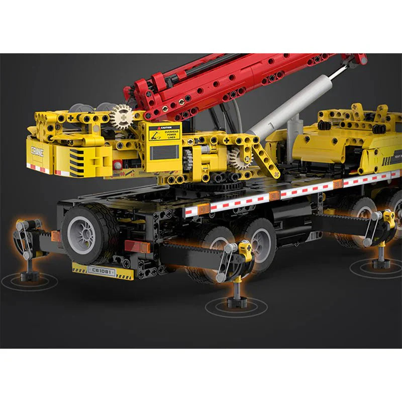 RC Mobile Crane - Building Set | Power Brickz