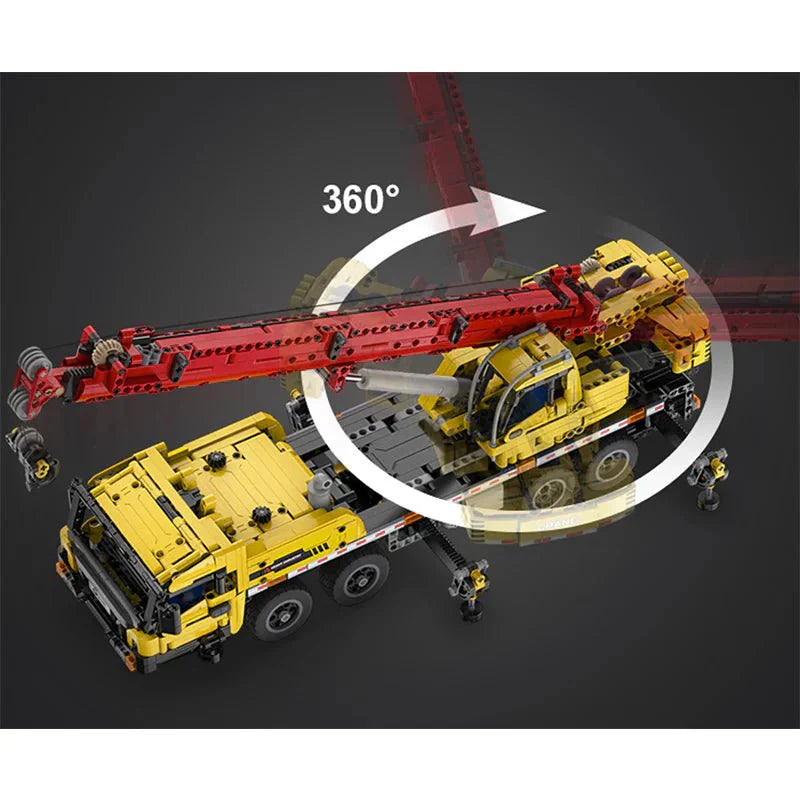 RC Mobile Crane - Building Set | Power Brickz