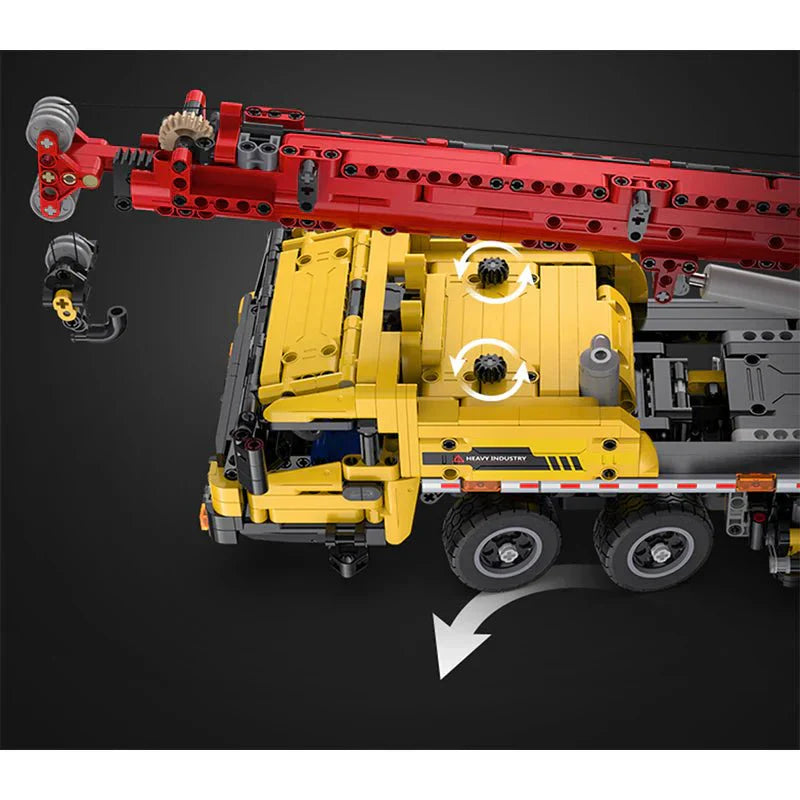 RC Mobile Crane - Building Set | Power Brickz