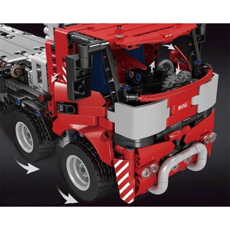 RC Mobile Crane - Building Set | Power Brickz