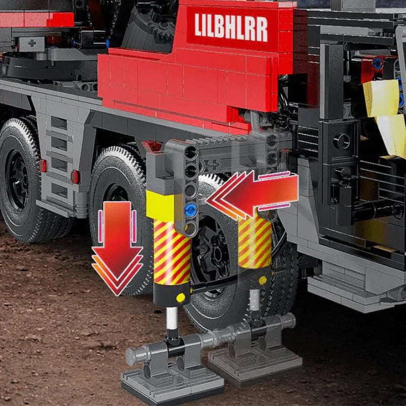 RC Mobile Crane - Building Set | Power Brickz