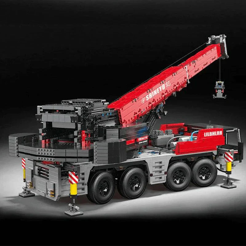RC Mobile Crane - Building Set | Power Brickz