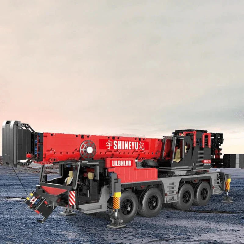 RC Mobile Crane - Building Set | Power Brickz
