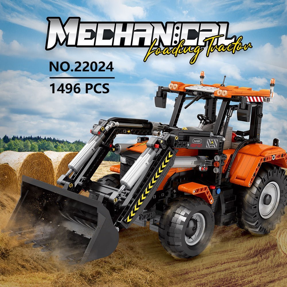Remote Controlled Loading Tractor | 1496pcs - Power Brickz