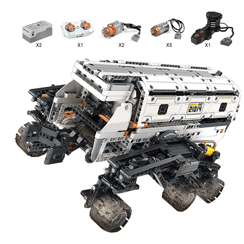 Remote Controlled Mars Buggy - Building Set | Power Brickz