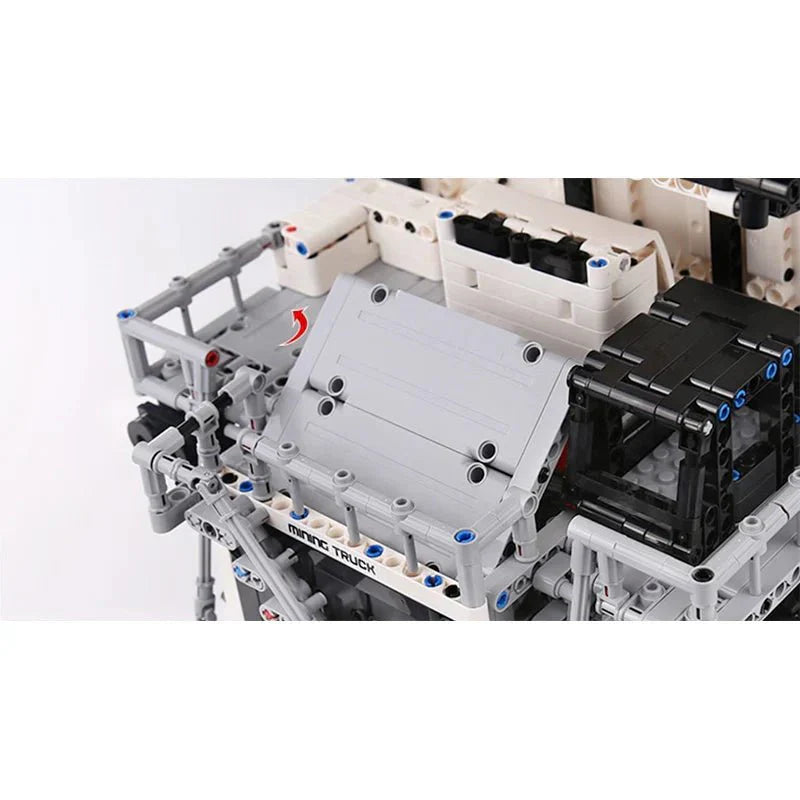 RC Mining Dump Truck - Building Blocks Set | Power Brickz