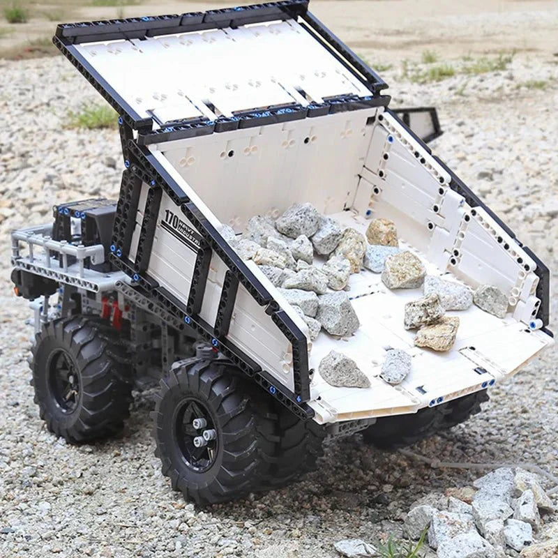 RC Mining Dump Truck - Building Blocks Set | Power Brickz
