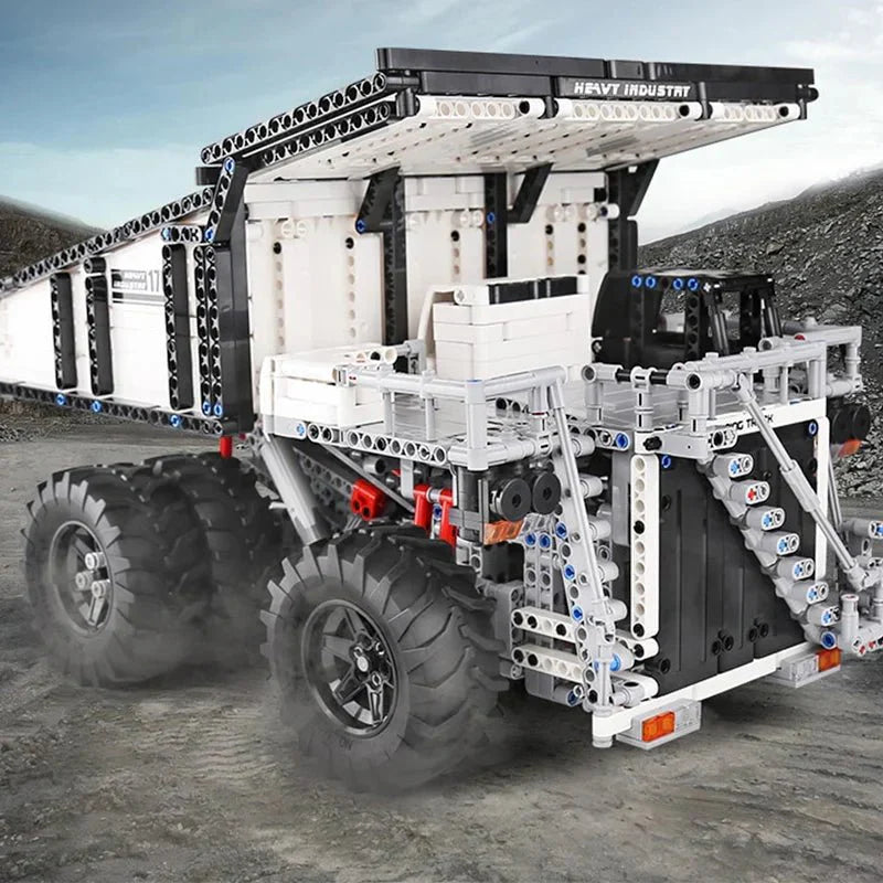 RC Mining Dump Truck - Building Blocks Set | Power Brickz