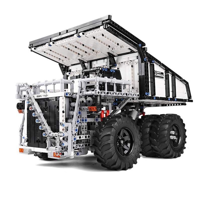 RC Mining Dump Truck - Building Blocks Set | Power Brickz