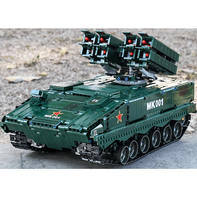 Remote Controlled Missile Shooter - Building Set | Power Brickz