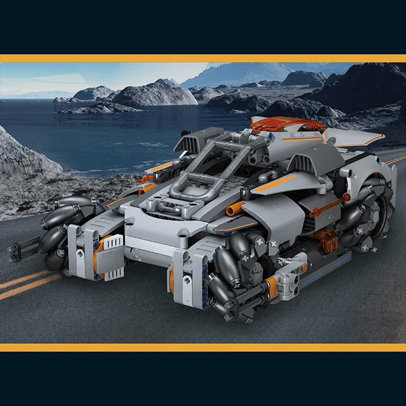 Remote Controlled OmniTank - Building Set | Power Brickz