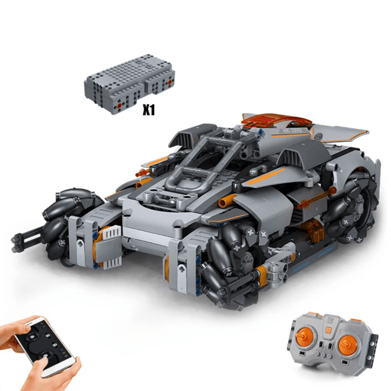 Remote Controlled OmniTank - Building Set | Power Brickz