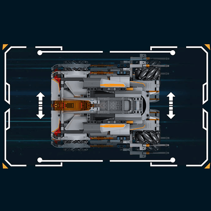 Remote Controlled OmniTank - Building Set | Power Brickz