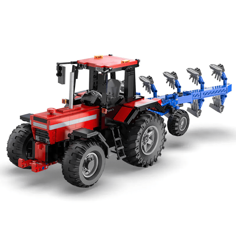 RC Plowing Tractor - Building Set | Power Brickz
