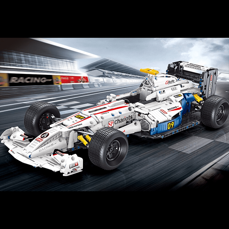 RC Single-Seater Formula Racer - Building Blocks Set | Power Brickz