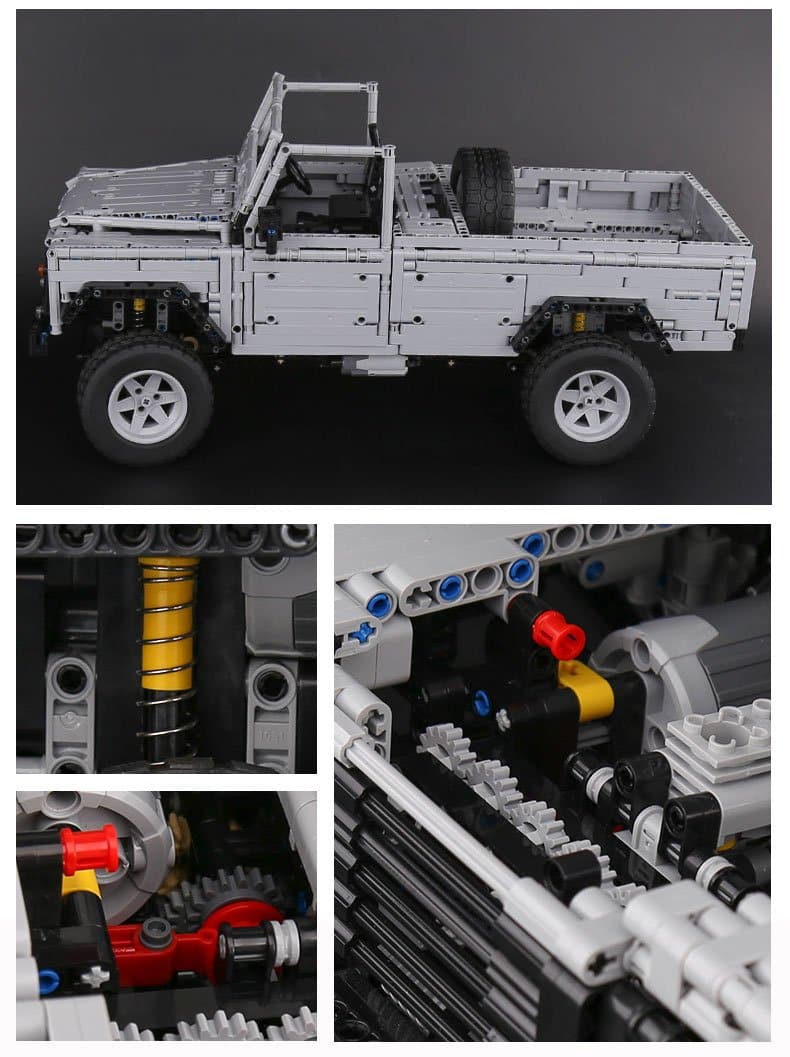 Remote Controlled SUV - Building Set | Power Brickz