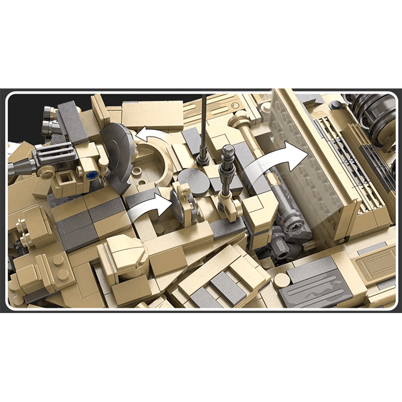 Remote Controlled Tank - Building Set | Power Brickz