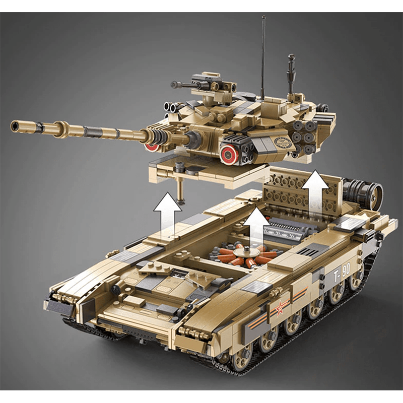 Remote Controlled Tank - Building Set | Power Brickz
