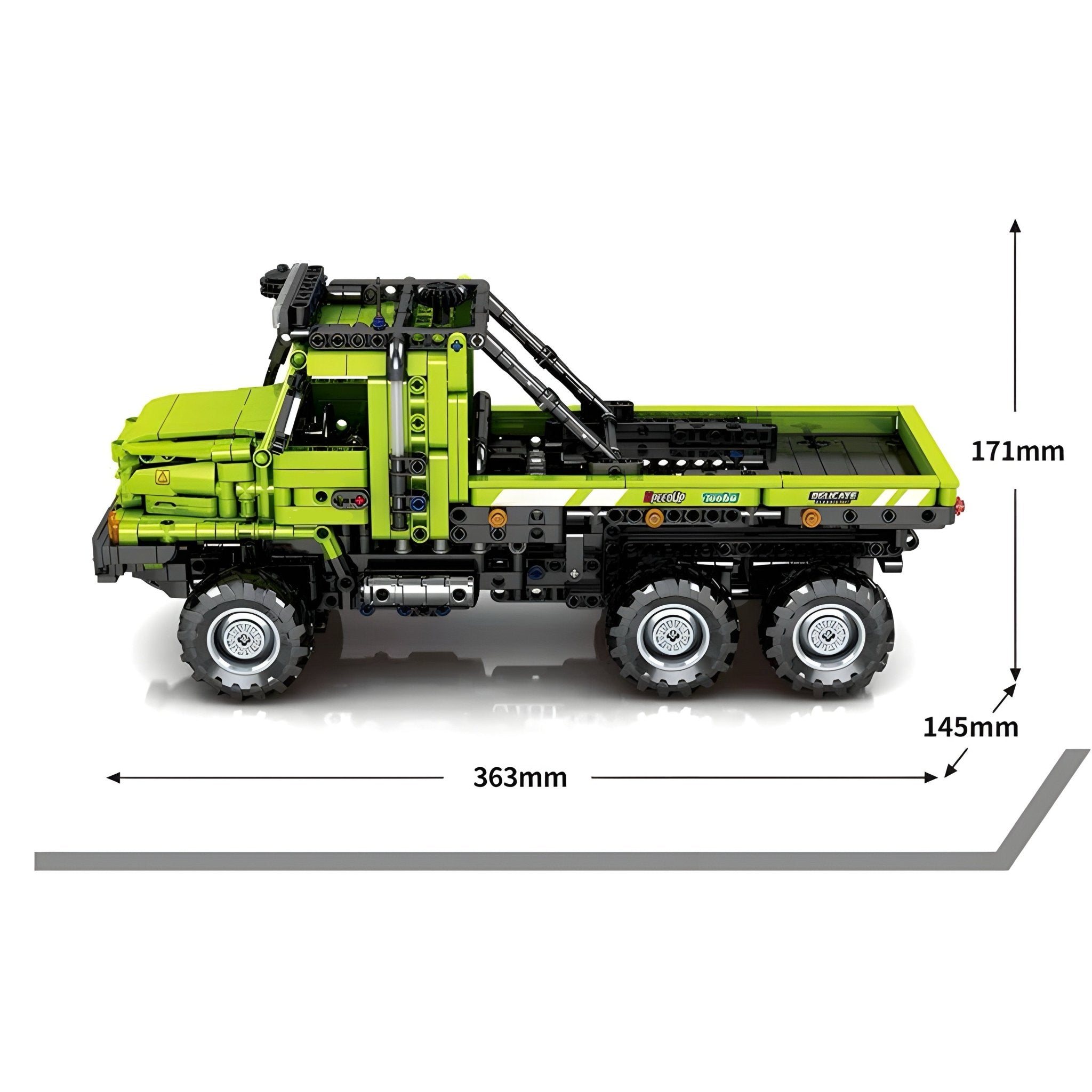 RC Transport Cargo Truck - Building Blocks Set | Power Brickz