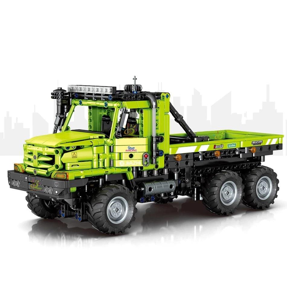 RC Transport Cargo Truck - Building Blocks Set | Power Brickz
