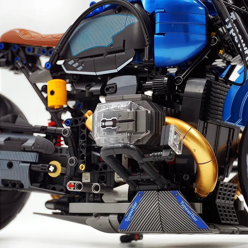 Retro Cafe Racer 1000 | 1591pcs - Power Brickz