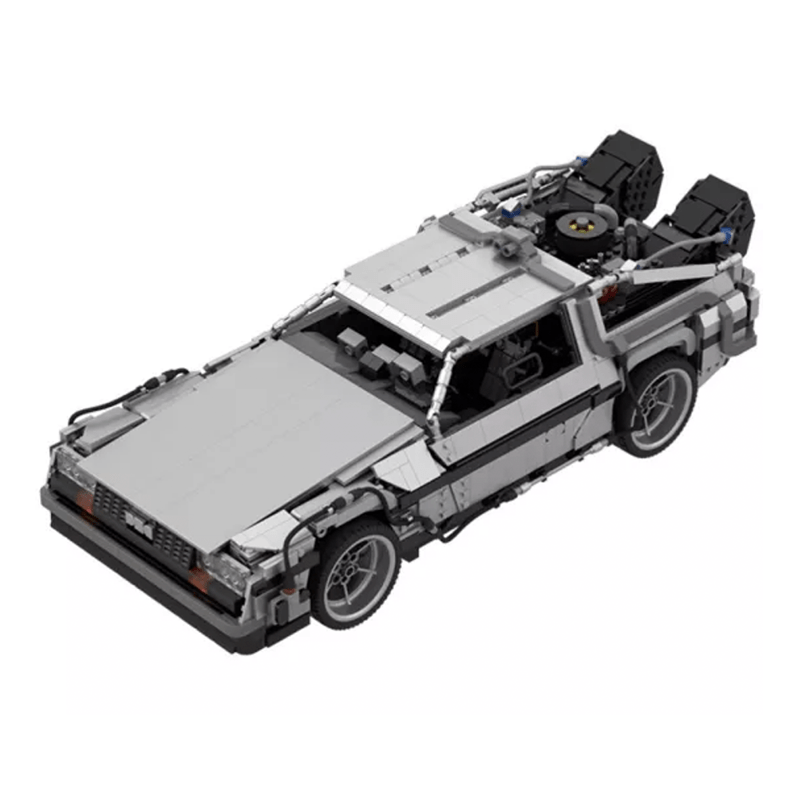 Retro Time-Travel Coupe - Building Set | Power Brickz