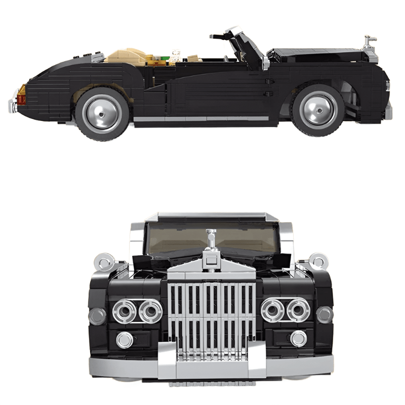 Classic Luxury Convertible - Building Blocks Set | Power Brickz