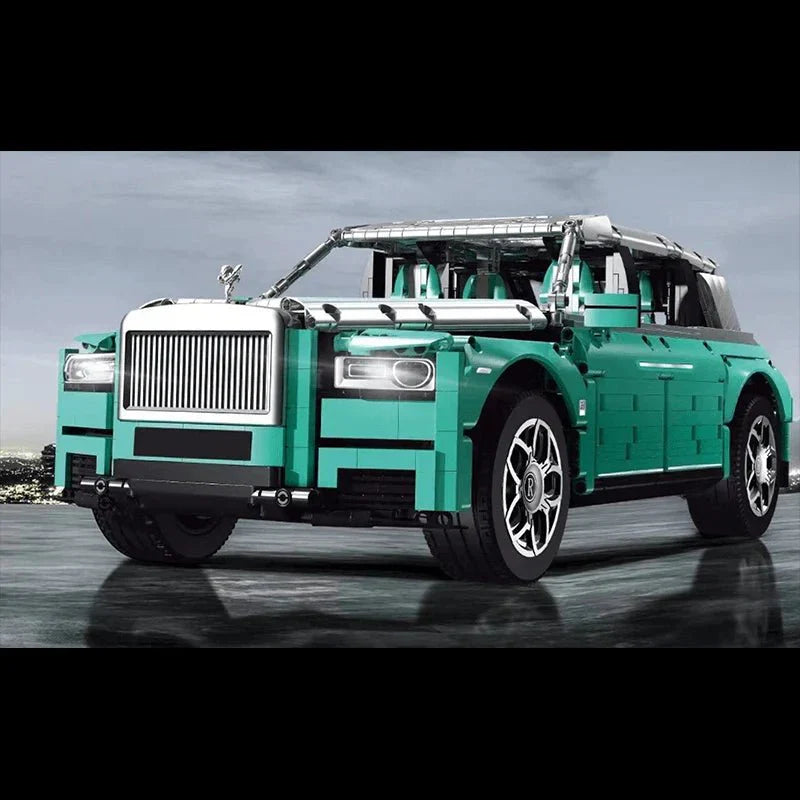 Ultra-Luxury British Off-Road SUV - Building Blocks Set | Power Brickz