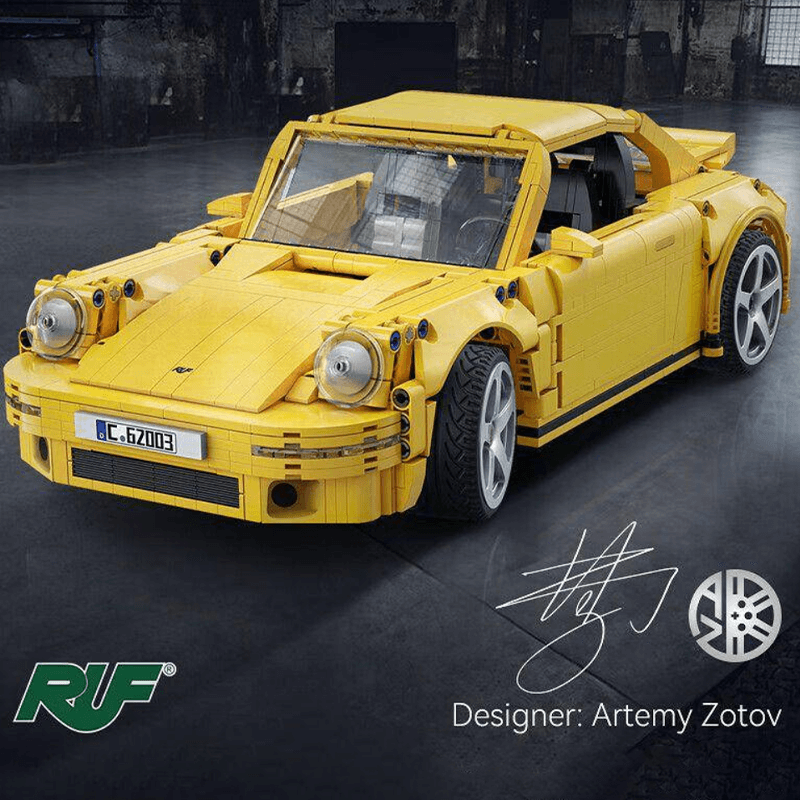 RUF CTR Yellow Bird - Building Blocks Set | Power Brickz