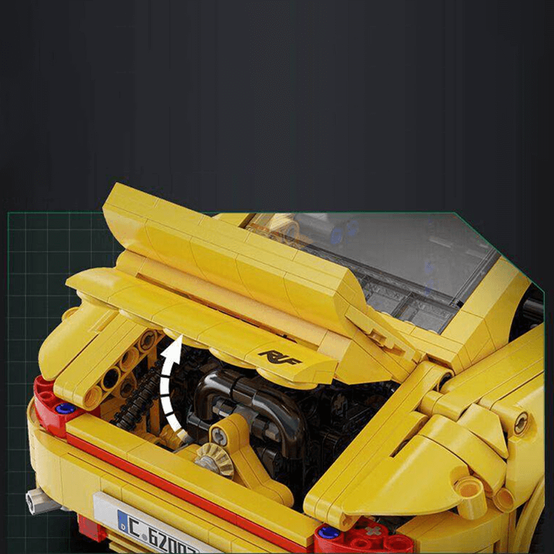 RUF CTR Yellow Bird - Building Blocks Set | Power Brickz