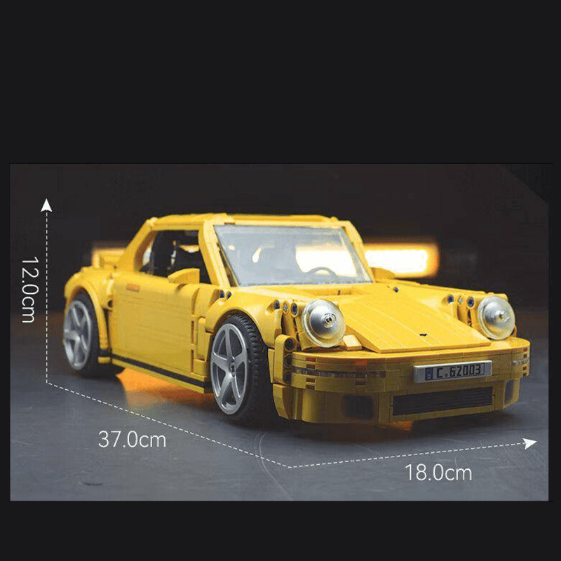 RUF CTR Yellow Bird - Building Blocks Set | Power Brickz