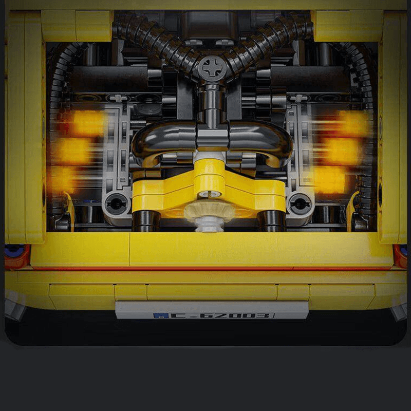 RUF CTR Yellow Bird - Building Blocks Set | Power Brickz