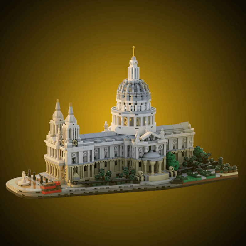 Saint Pauls Cathedral 1:800 - Building Set | Power Brickz