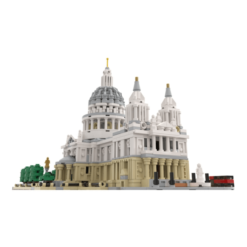 Saint Pauls Cathedral 1:800 - Building Set | Power Brickz