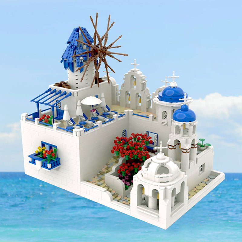 Santorini Levels - Building Set | Power Brickz