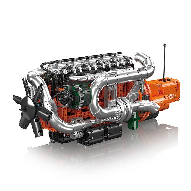 Scania Truck engine & Transmission | 3236pcs - Power Brickz