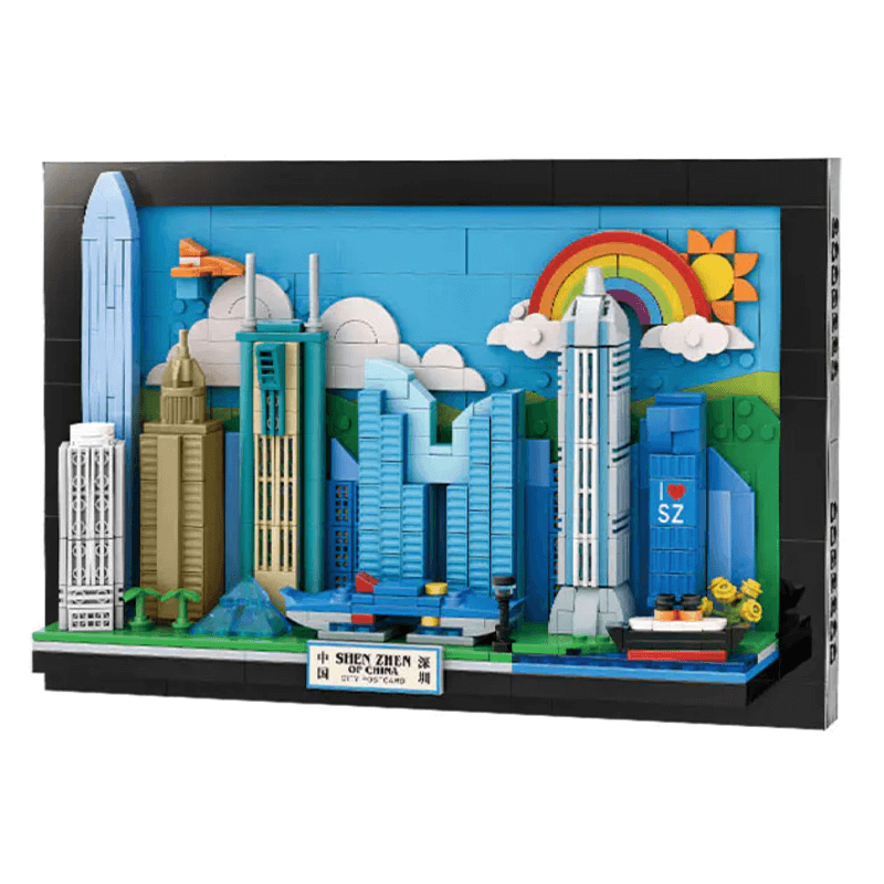 Shenzhen Skyline - Building Set | Power Brickz