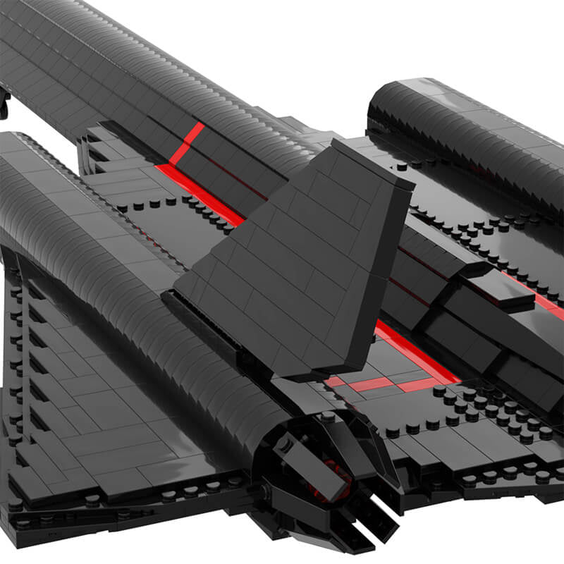 Sr-71 Blackbird - Building Set | Power Brickz